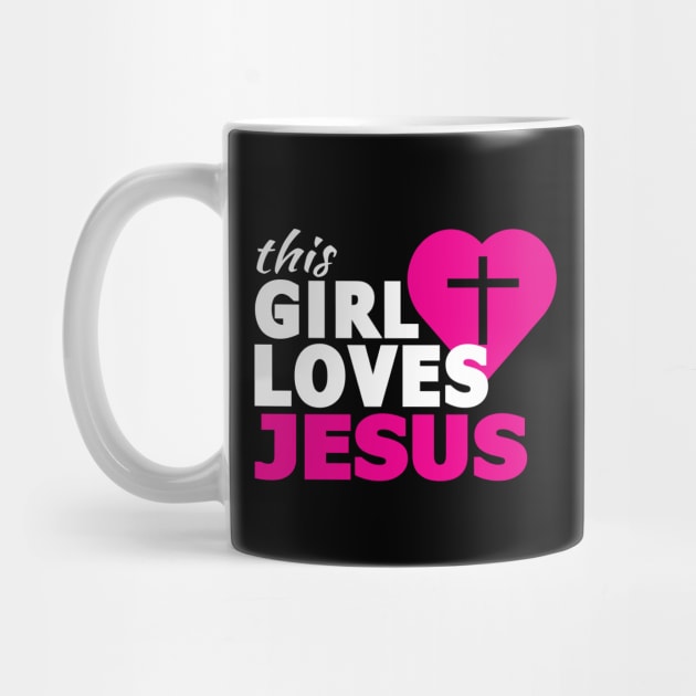 This Girl Loves Jesus Faith Based Saying Christian by sacredoriginals